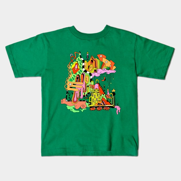 Jungle Gym Kids T-Shirt by ShelbyWorks